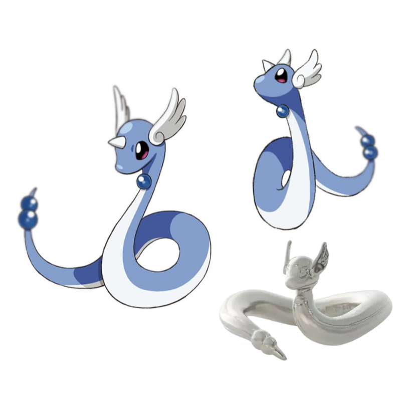 Anime Cosplay Couple - 2026New Pokemon Dratini Gengar Derivative Peripheral