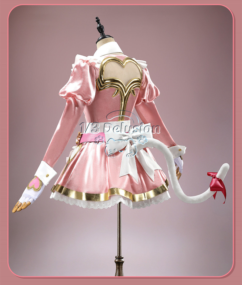Anime Cosplay Ladies - Anime game series: Overwatch Ashe Maid