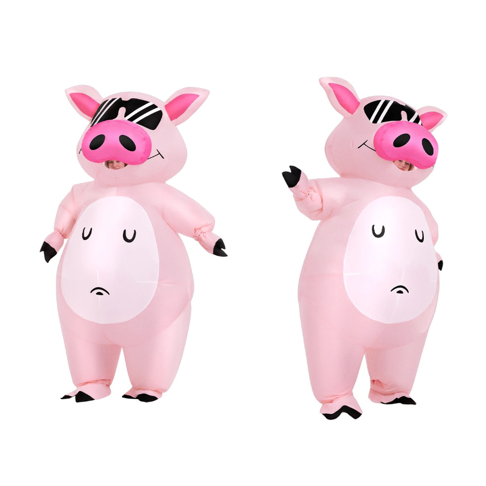 Cartoon Animal Piglet Inflatab - Anime Cosplay Ladies 评论和价格