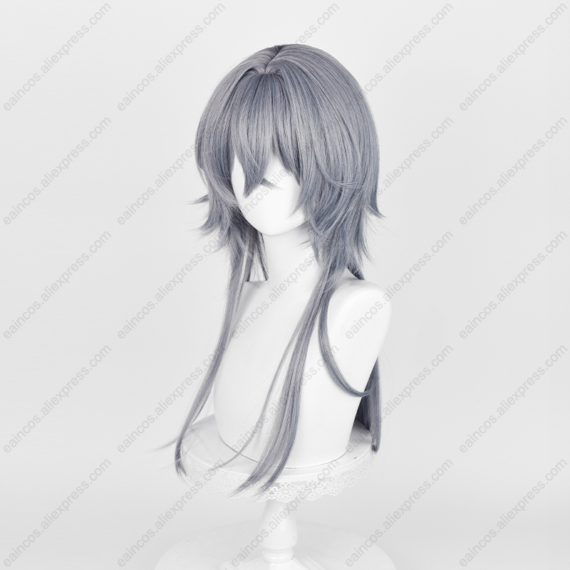 Arknights Logos Cosplay Wig 62 - Anime Cosplay Blue Hair 评论和价格