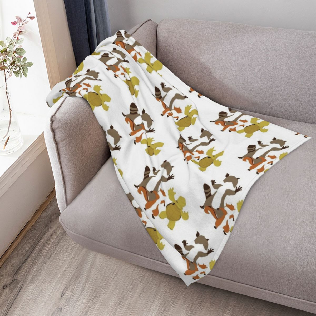 Over the Hedge Throw Blanket v - Anime Cosplay Idea 评论和价格