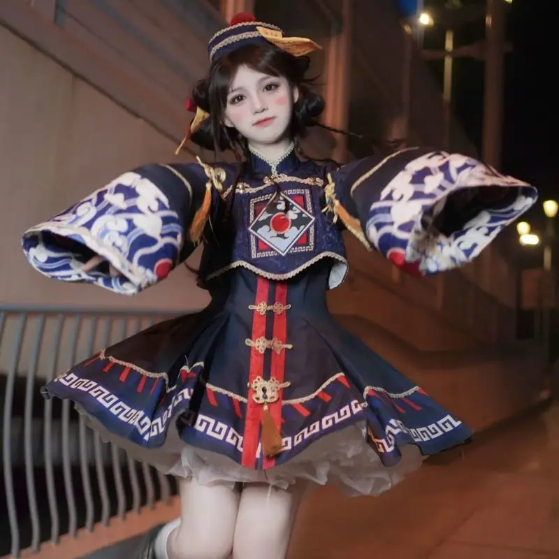 Lolita Chinese Style Sweet Dre - Anime Cosplay Ladies 评论和价格