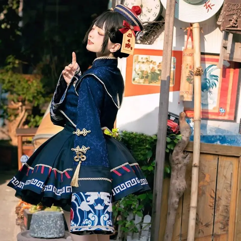 Lolita Chinese Style Sweet Dre - Anime Cosplay Ladies 评论和价格