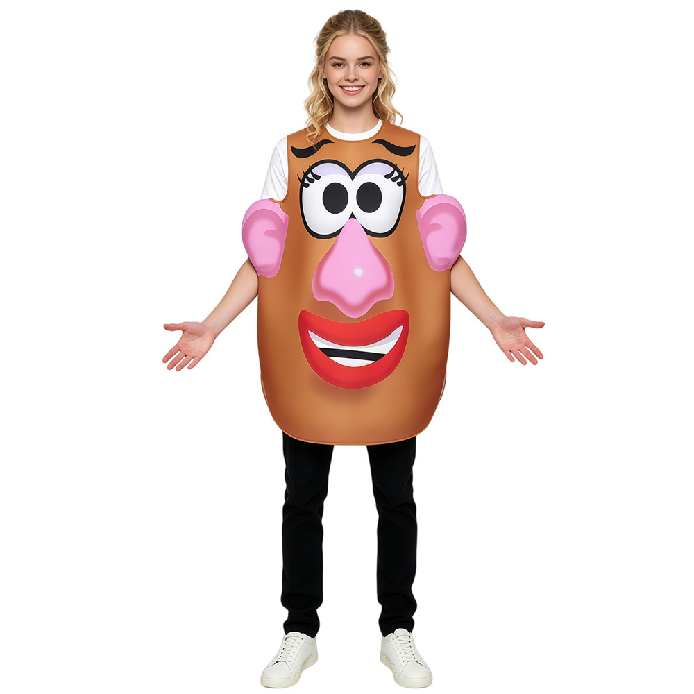 Potato Head Costume Mr. and Mr - Anime Cosplay Couple 评论和价格