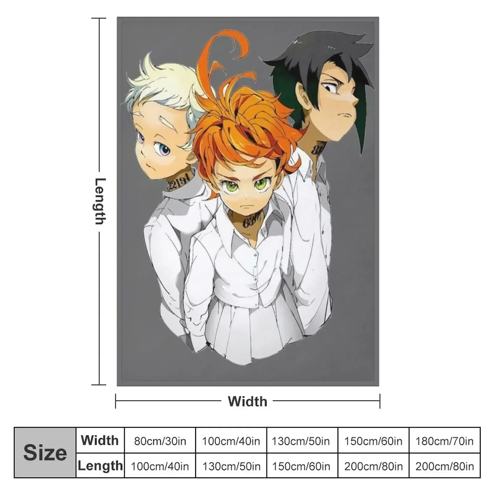 The Promised Neverland Throw B - Anime Cosplay Idea 评论和价格